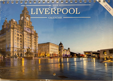 2024 - Liverpool - A5 Calendar