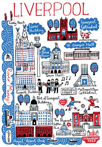 Liverpool - Tea Towel