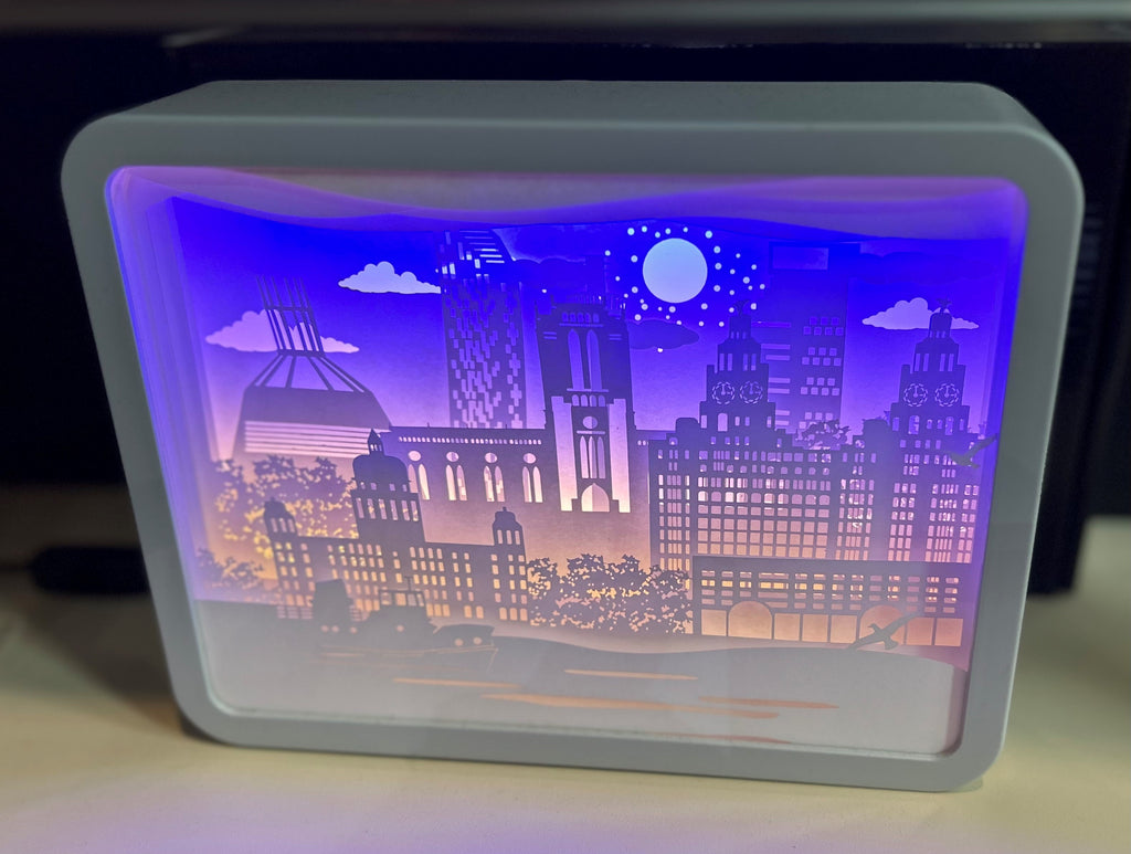 Liverpool Skyline Light-Box