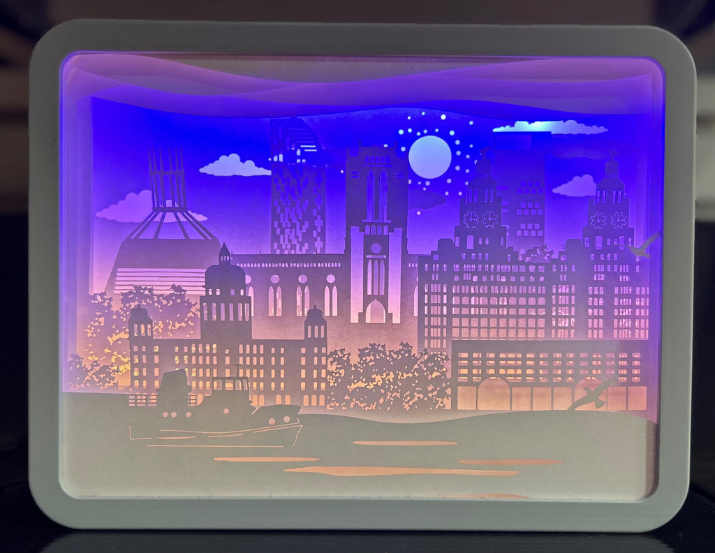 Liverpool Skyline Light-Box