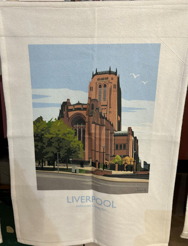 Liverpool Cathedral - Tea Towel