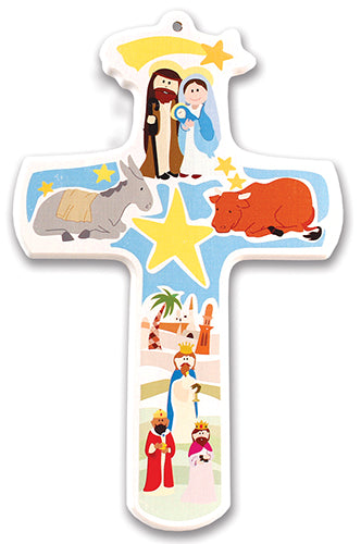 Children's Nativity Cross