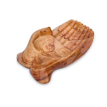 Hand of Hope Wooden Bowl