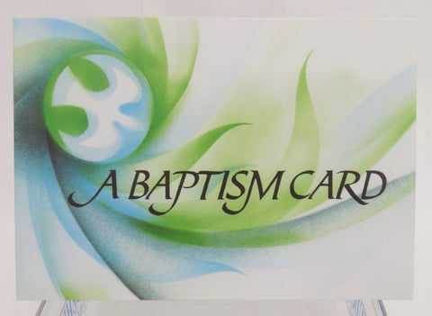 Baptism Card