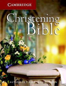 KJV - Gift edition christening bible - Bibles