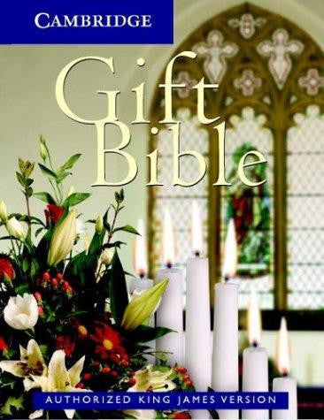 KJV - Gift edition bible - white Bibles