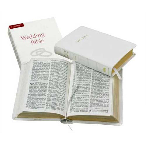 KJV - Gift edition wedding bible - white Bibles