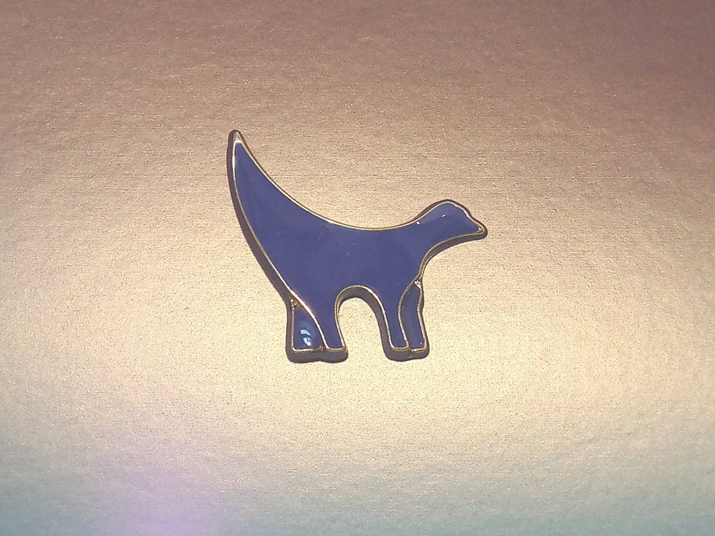 SuperLambanana Pin Badge - blue Superlambanana