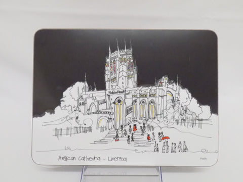 Freida McKitrick Liverpool Cathedral Placemat