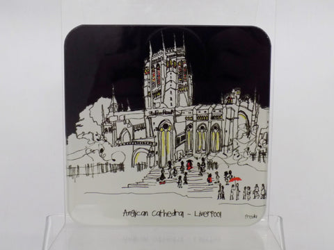 Freida McKitrick Glass Liverpool Cathedral Coaster