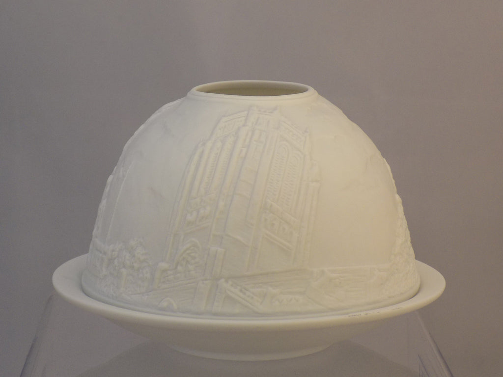 Liverpool cathedral ceramic tea light holder