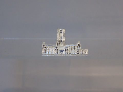 Liverpool cathedral mini pewter model
