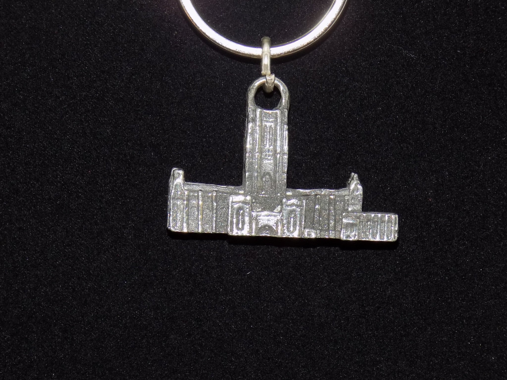 Pewter key ring new arrivals