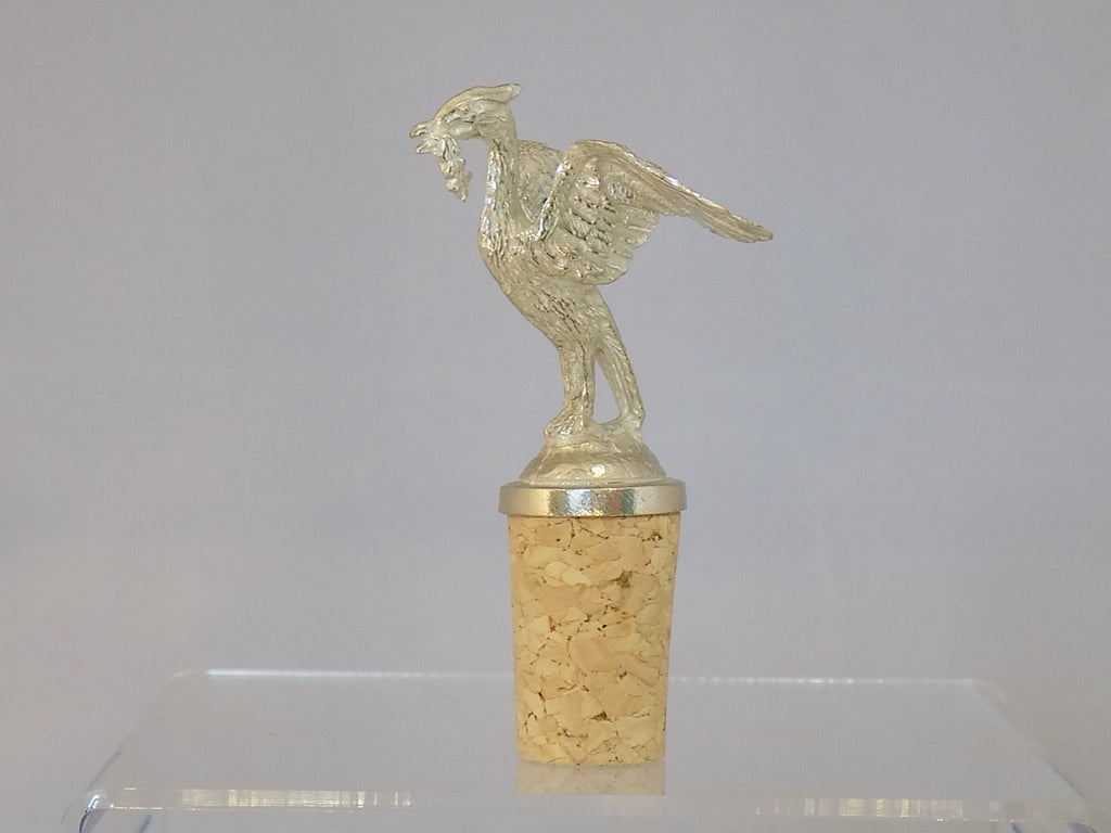 liverbird pewter bottle stop