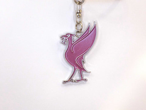 Liver bird keyring red