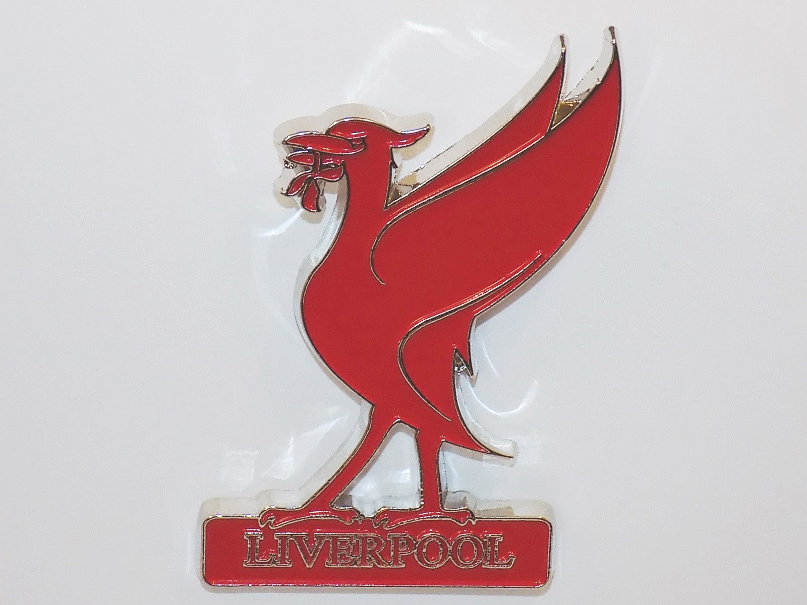 Lot De 3 Pins Liverpool Liver Bird (BU5) - Insignes Métal Et Plastique - Fabrication UK