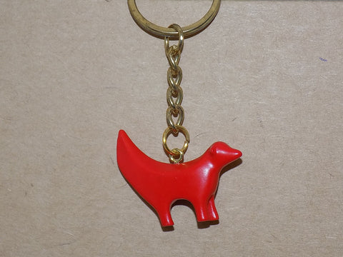 Resin SuperLambanana Keyring - yellow Superlambanana