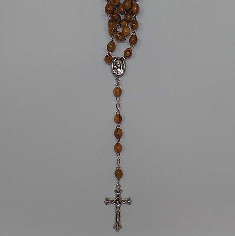 Olivewood Rosary with a Special Sealed Gift - rosaries
