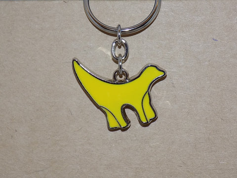 Metal SuperLambanana Keyring - yellow Superlambanana