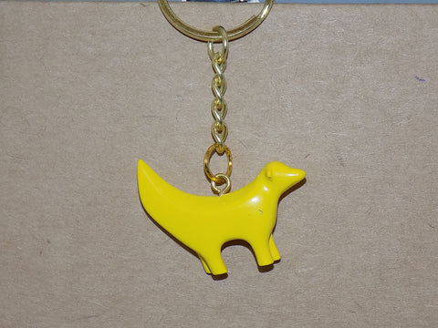 Resin SuperLambanana Keyring - yellow Superlambanana