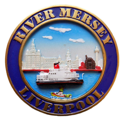 River Mersey 3D Fridge Magnet