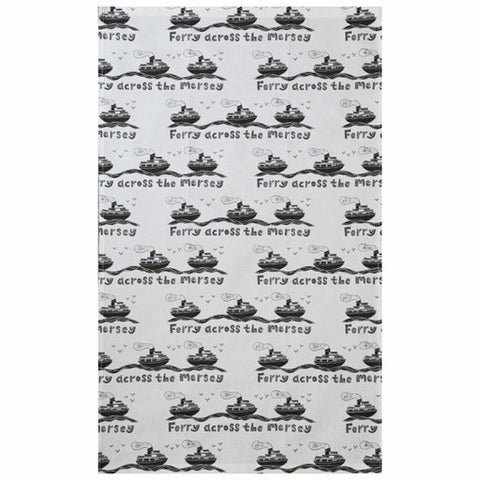 "Ferry Cross the Mersey"  Tea Towel