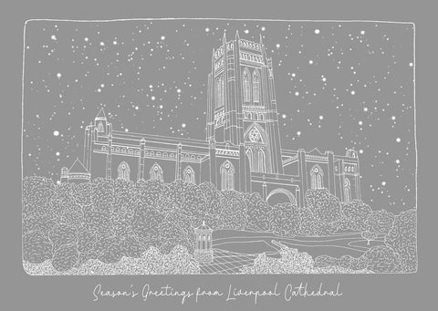 Liverpool Cathedral Christmas Cards - Grace Emily Design Image